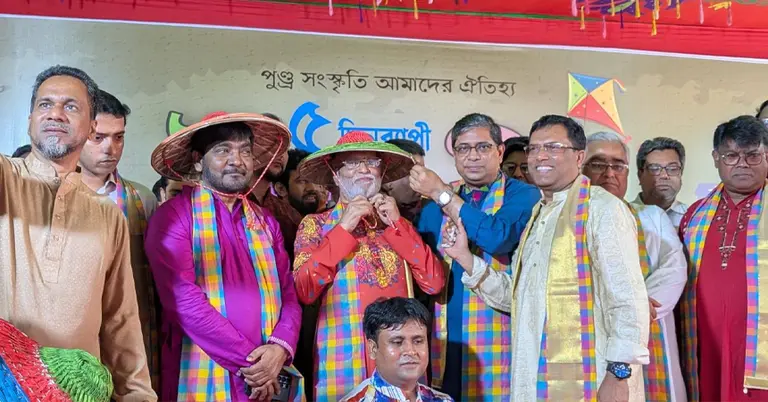 নববর্ষ আয়োজনের উদ্বোধন করেন মীর শাহে আলম